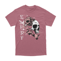 Blooming Skull Tee (Watermelon)