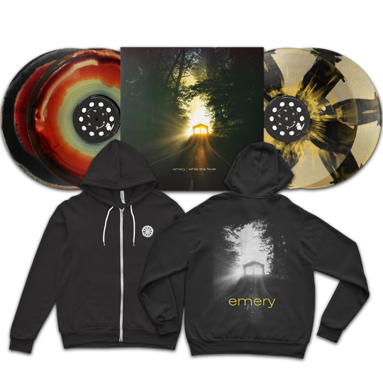 White Line Fever Vinyl + Hoodie Bundle